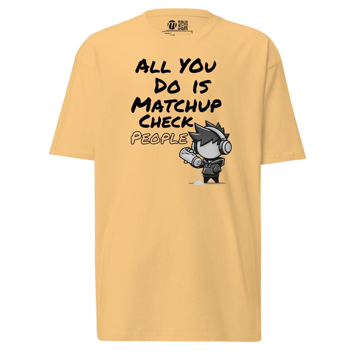 All You Do Is Matchup Check People - T-Shirt - Mulli USA Custom
