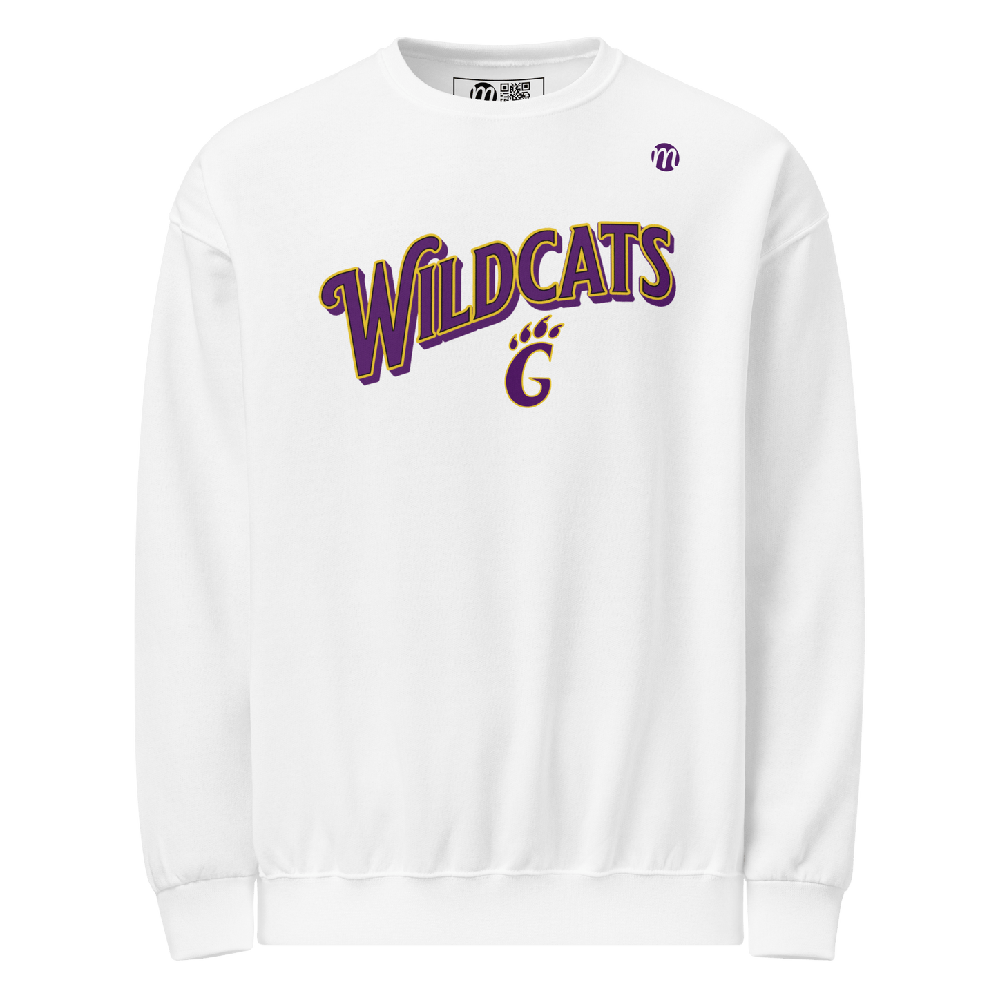 Ballpark Wildcats - Crew Neck Sweatshirt - Mulli USA Custom
