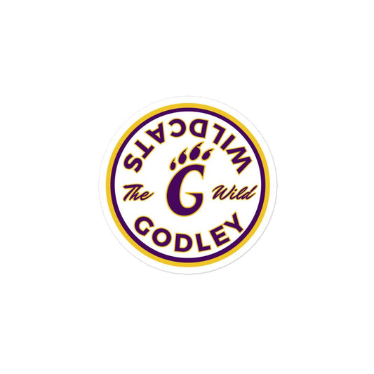 Bubble - free stickers - The Wild - Godley Wildcats - Mulli USA Custom