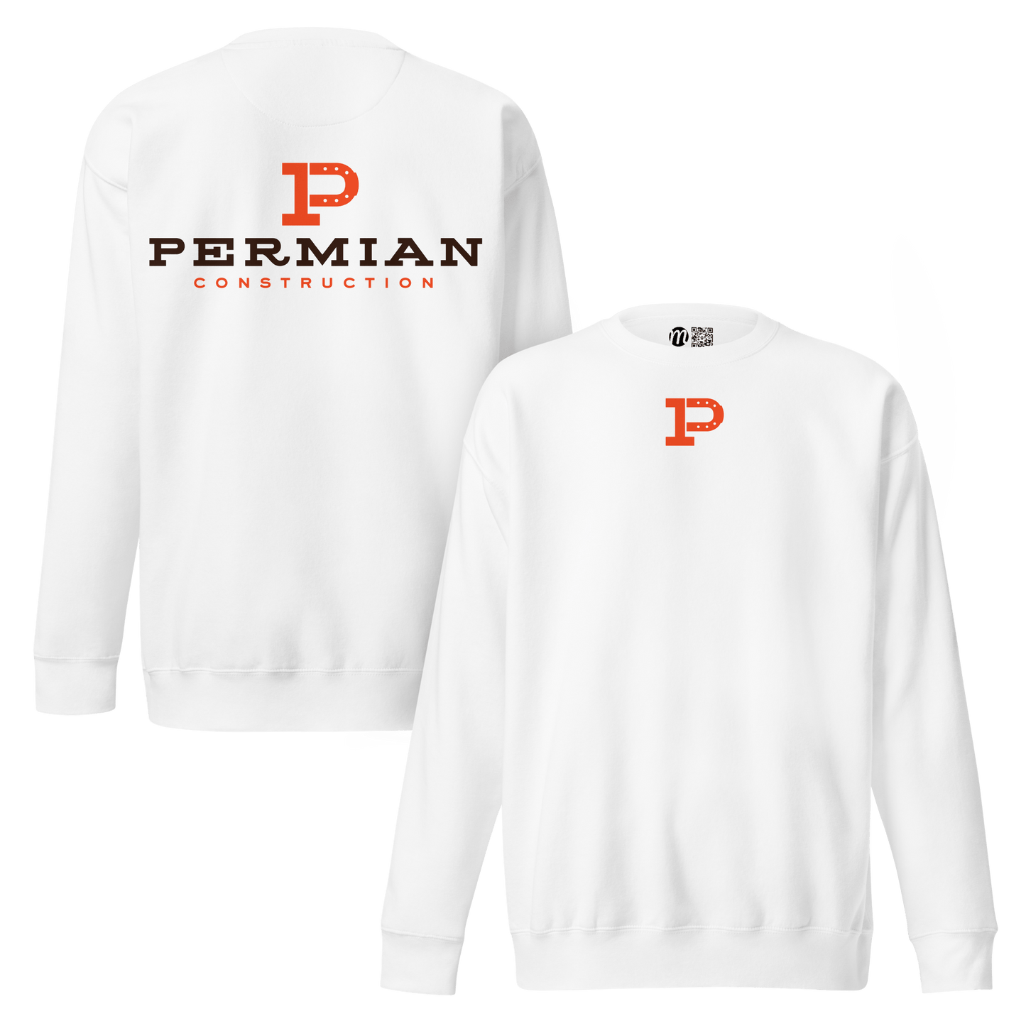 Permian Construction C1 - Premium Crewneck Sweatshirt - Mulli USA Custom