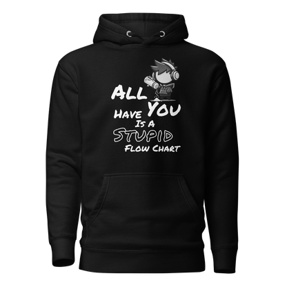 All You Have Is a Stupid Flow Chart - Hoodie - Mulli USA Custom