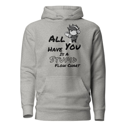 All You Have Is a Stupid Flow Chart - Hoodie - Mulli USA Custom