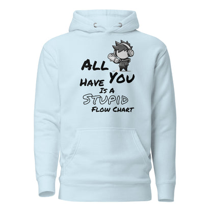 All You Have Is a Stupid Flow Chart - Hoodie - Mulli USA Custom