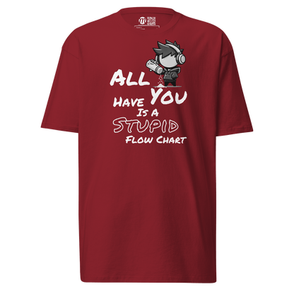 All You Have Is a Stupid Flow Chart - T-Shirt - Mulli USA Custom
