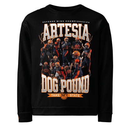Artesia Dog Pound Crewneck – Take State Edition - Sublimation Sweatshirt - Mulli USA Custom