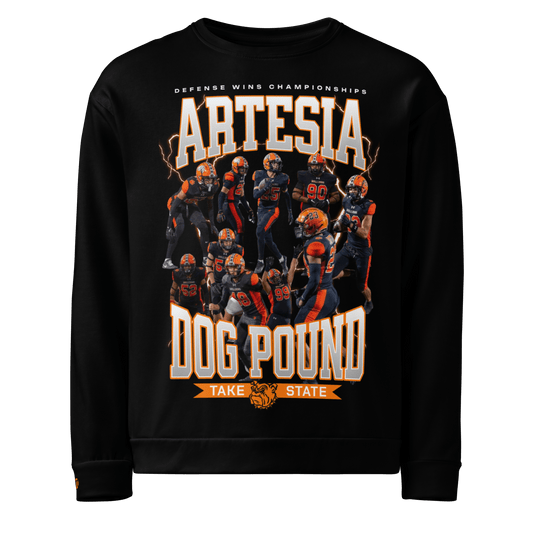 Artesia Dog Pound Crewneck – Take State Edition - Sublimation Sweatshirt - Mulli USA Custom