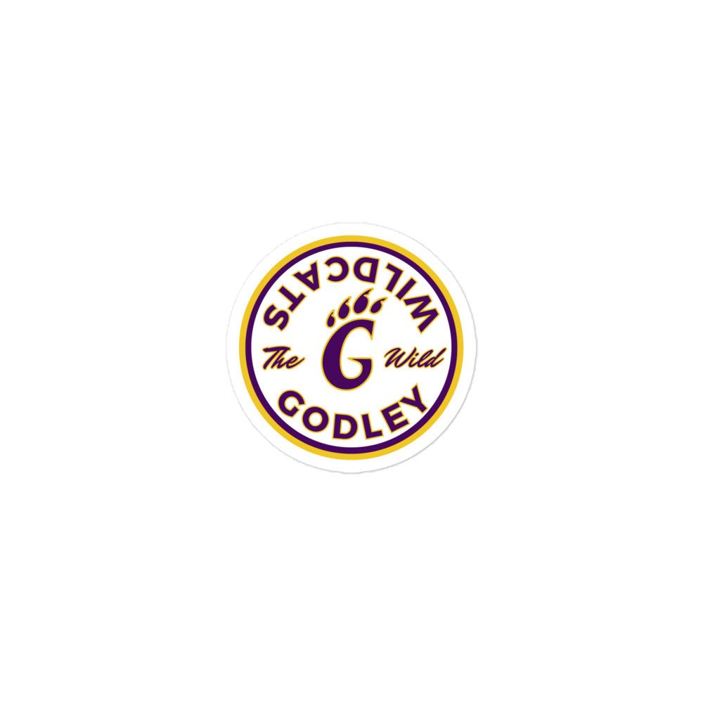 Bubble - free stickers - The Wild - Godley Wildcats - Mulli USA Custom