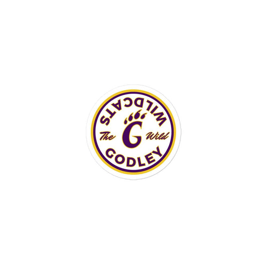 Bubble - free stickers - The Wild - Godley Wildcats - Mulli USA Custom
