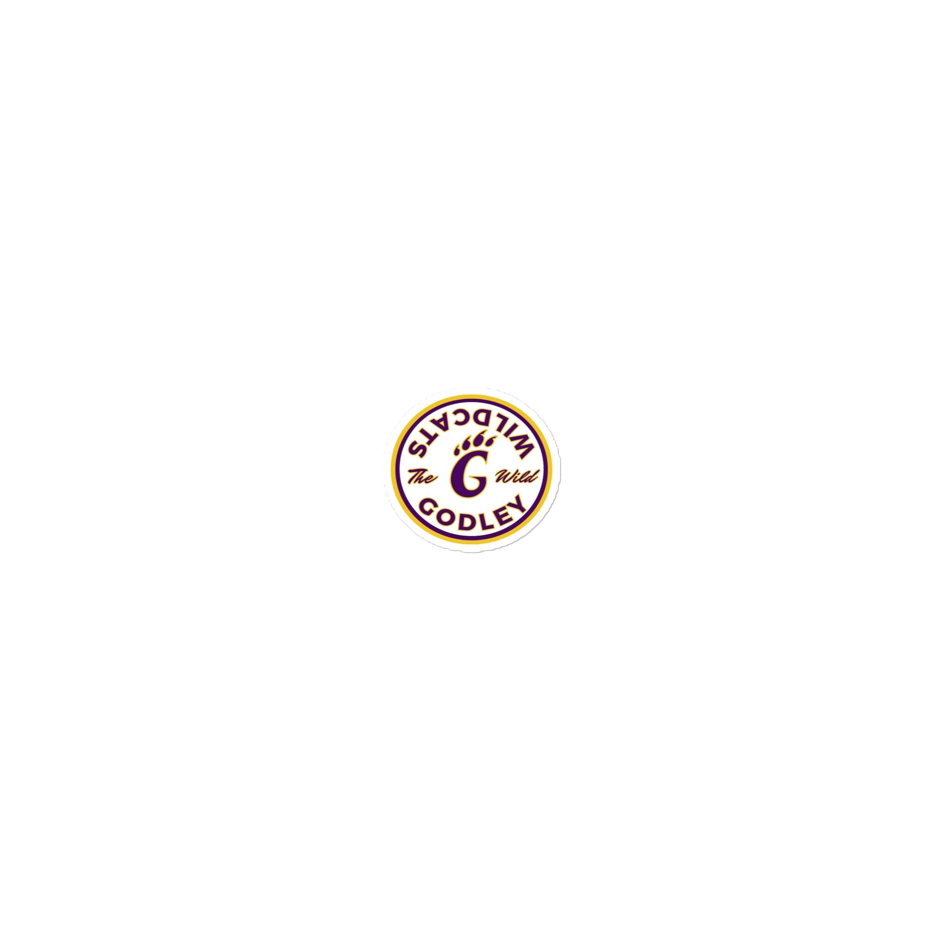 Bubble - free stickers - The Wild - Godley Wildcats - Mulli USA Custom