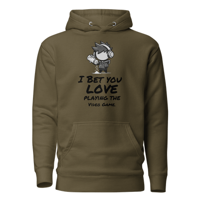 I Bet You Love Playing the Video Game - Hoodie - Mulli USA Custom