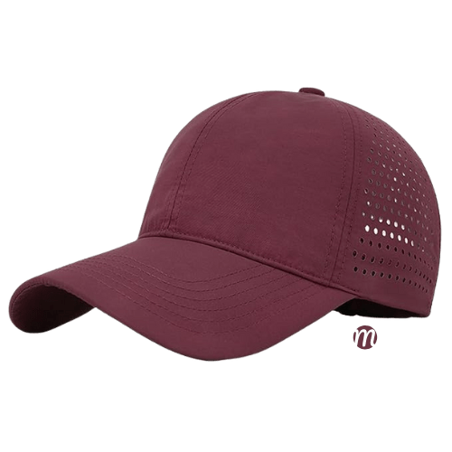 Mulli Perforated Performance "Dad" Cap – Built to Breathe - Mulli USA Custom