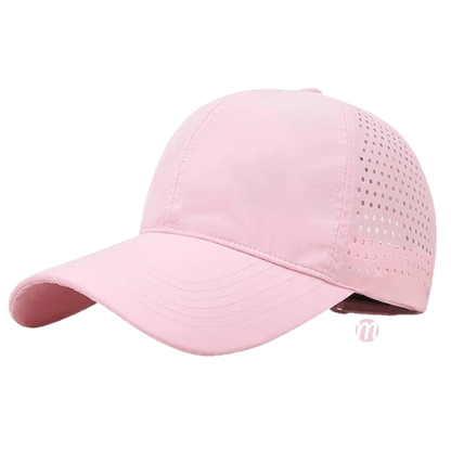 Mulli Perforated Performance "Dad" Cap – Built to Breathe - Mulli USA Custom