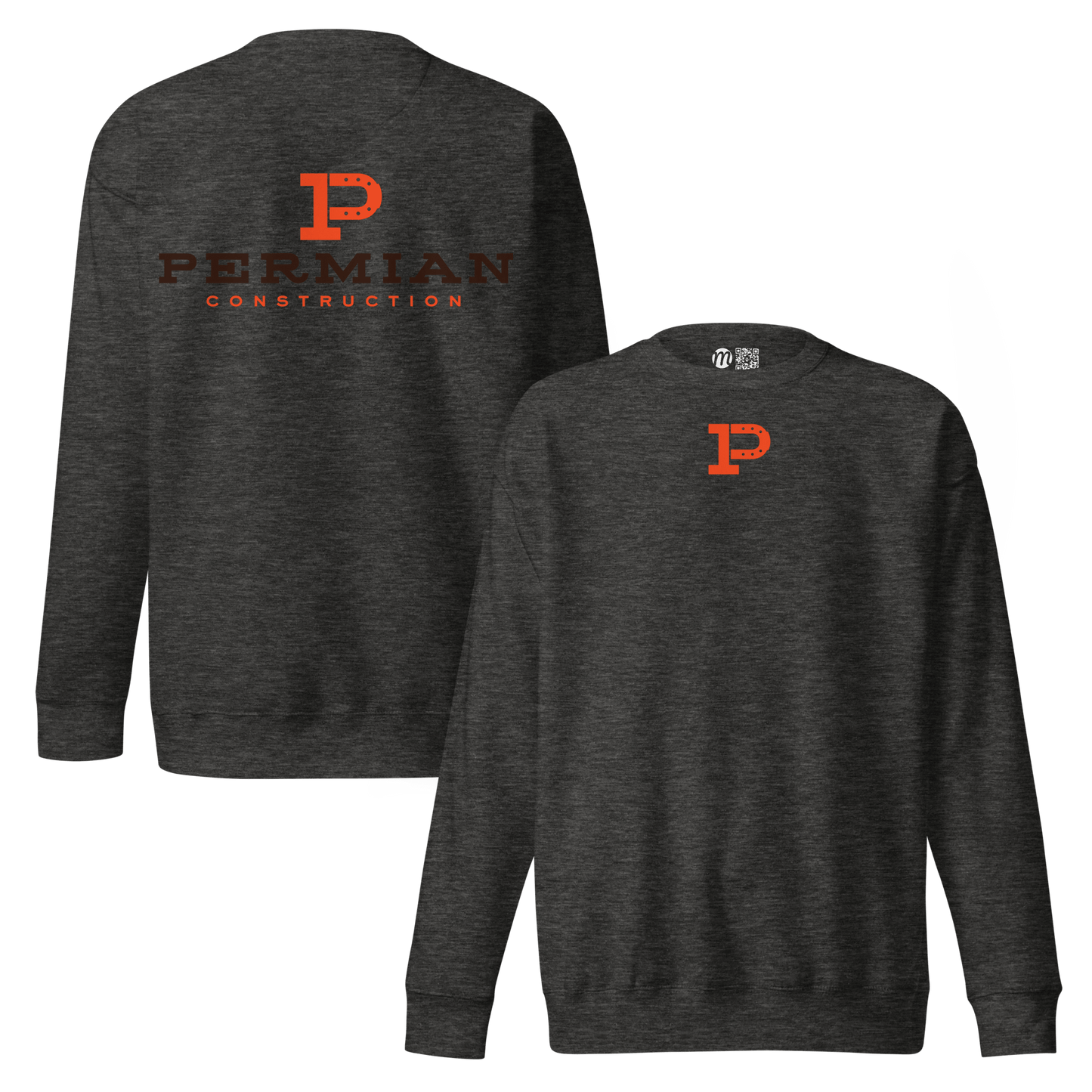 Permian Construction C1 - Premium Crewneck Sweatshirt - Mulli USA Custom
