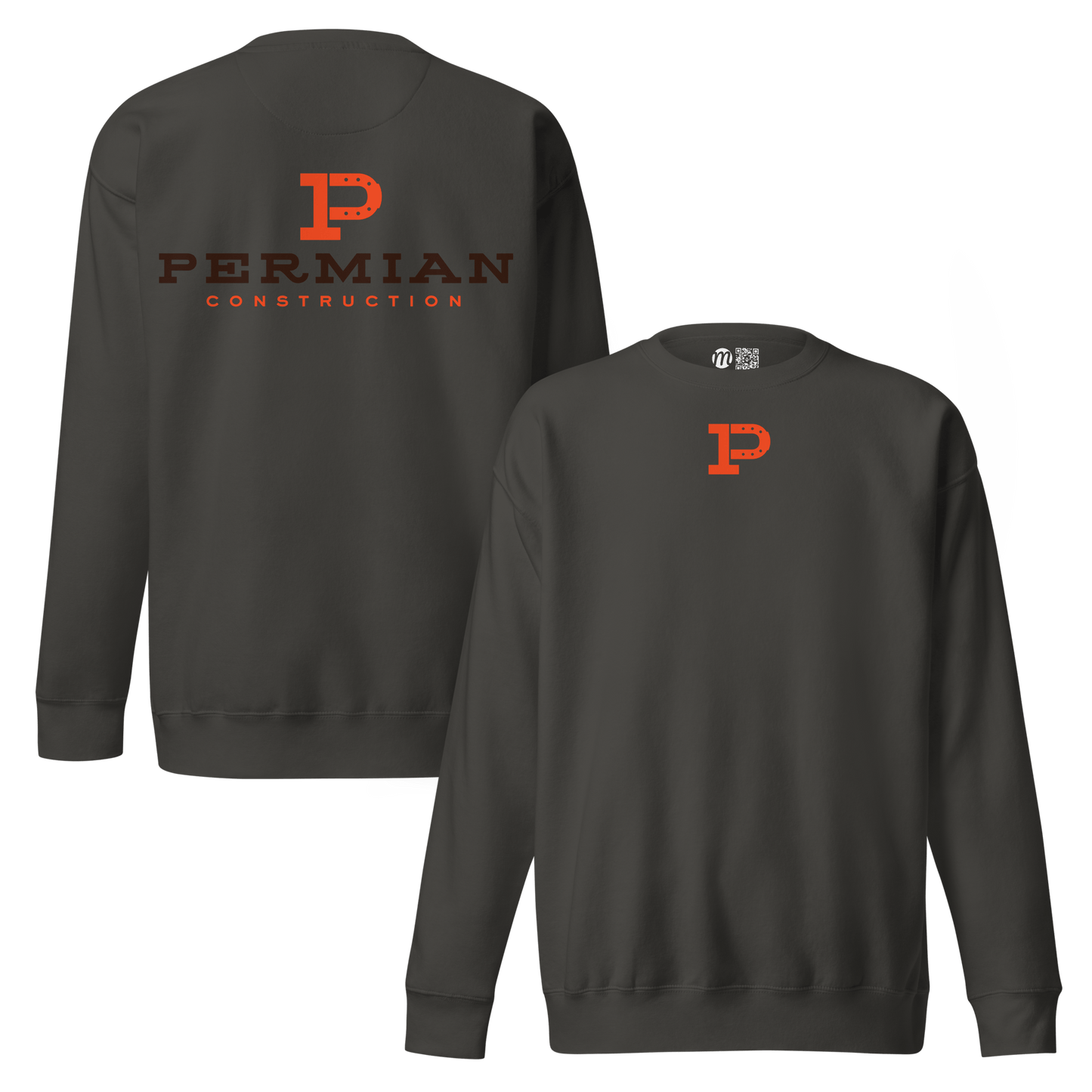 Permian Construction C1 - Premium Crewneck Sweatshirt - Mulli USA Custom