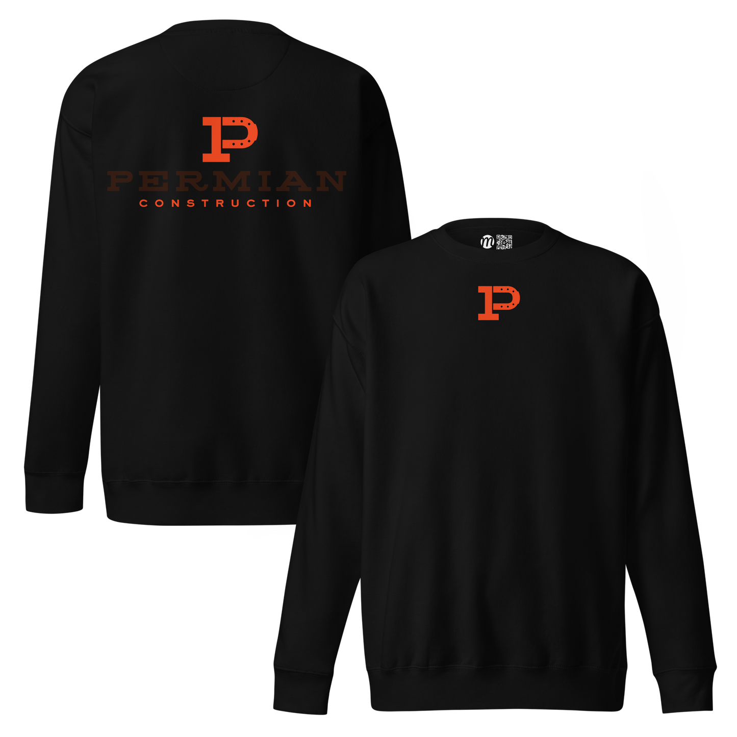 Permian Construction C1 - Premium Crewneck Sweatshirt - Mulli USA Custom