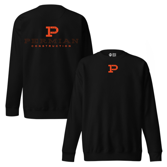 Permian Construction C1 - Premium Crewneck Sweatshirt - Mulli USA Custom