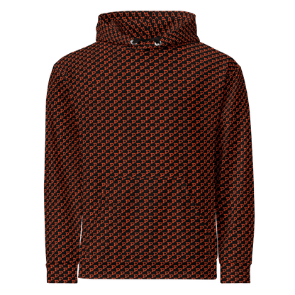 Permian Construction D3 - All Over Logo Hoodie - Mulli USA Custom