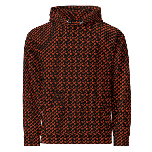 Permian Construction D3 - All Over Logo Hoodie - Mulli USA Custom