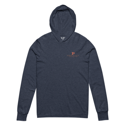 Permian Construction T3 - DTG Logo - 2 Sided - Hooded Long - Sleeve Tee - Mulli USA Custom
