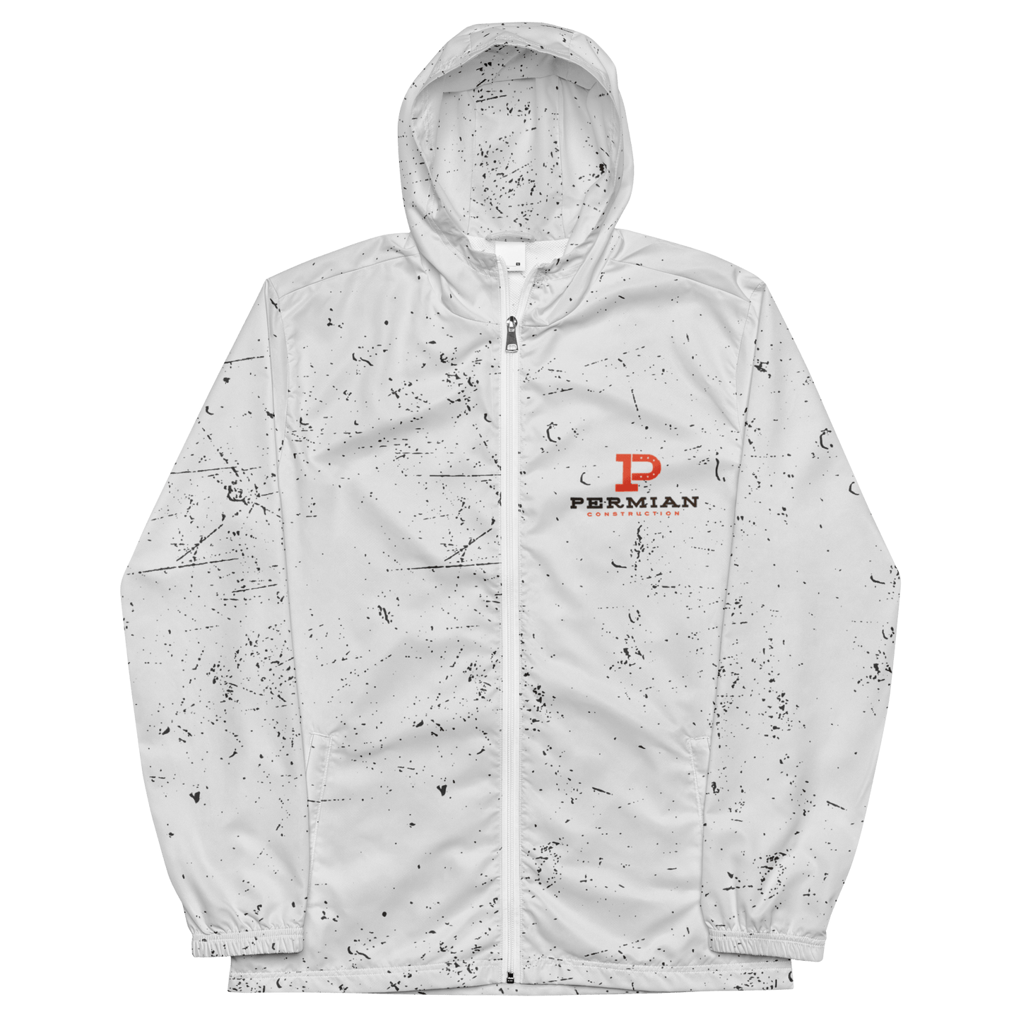 Permian Construction W1 - Paint Splatter - Men’s windbreaker - Mulli USA Custom