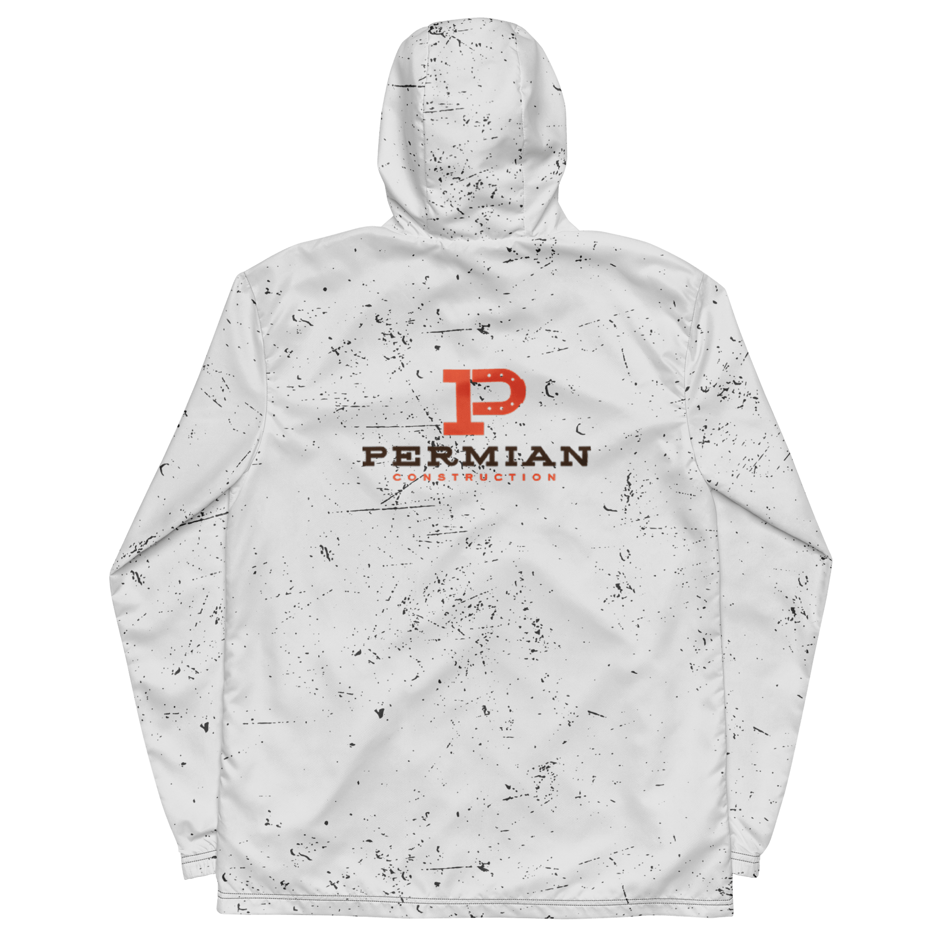 Permian Construction W1 - Paint Splatter - Men’s windbreaker - Mulli USA Custom