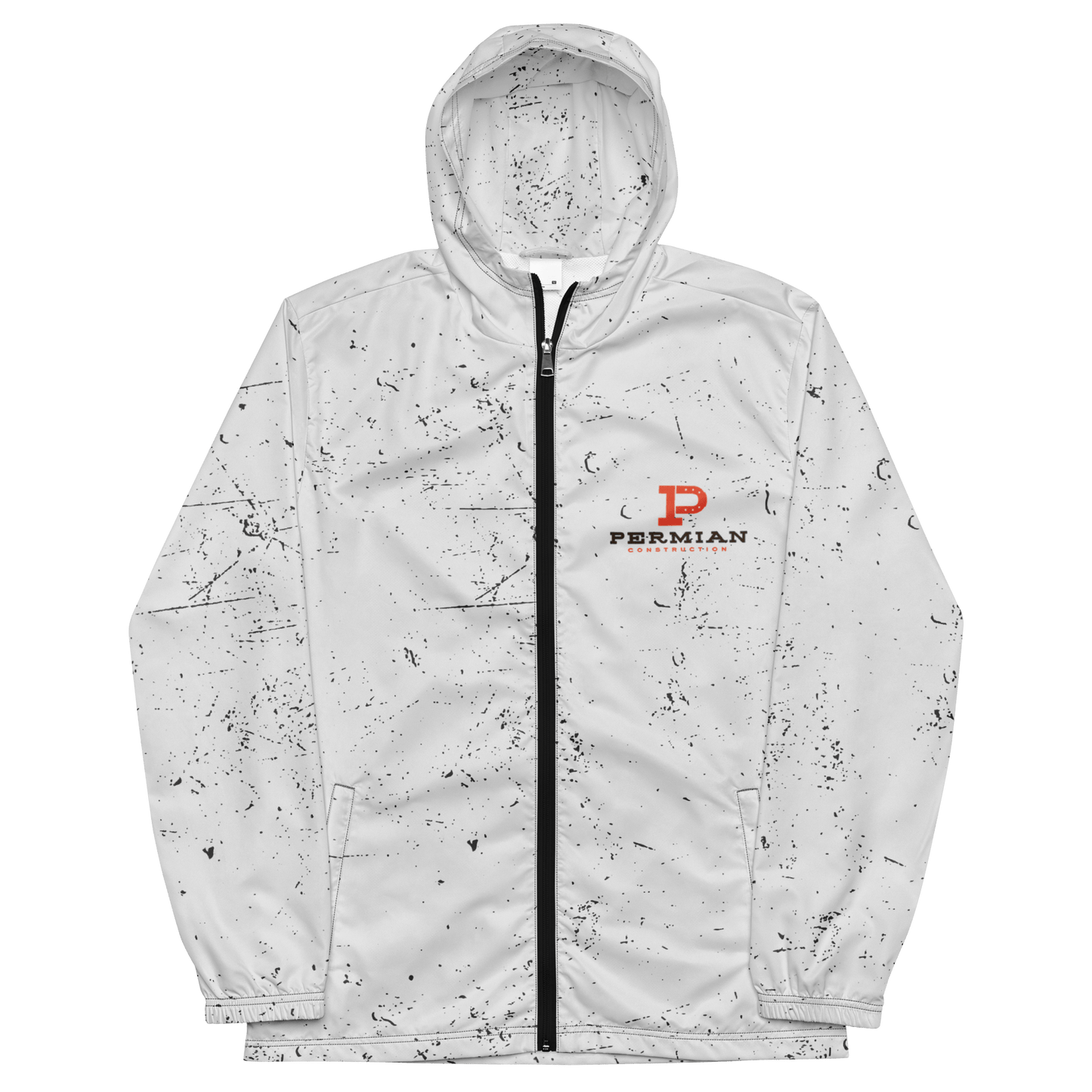 Permian Construction W1 - Paint Splatter - Men’s windbreaker - Mulli USA Custom