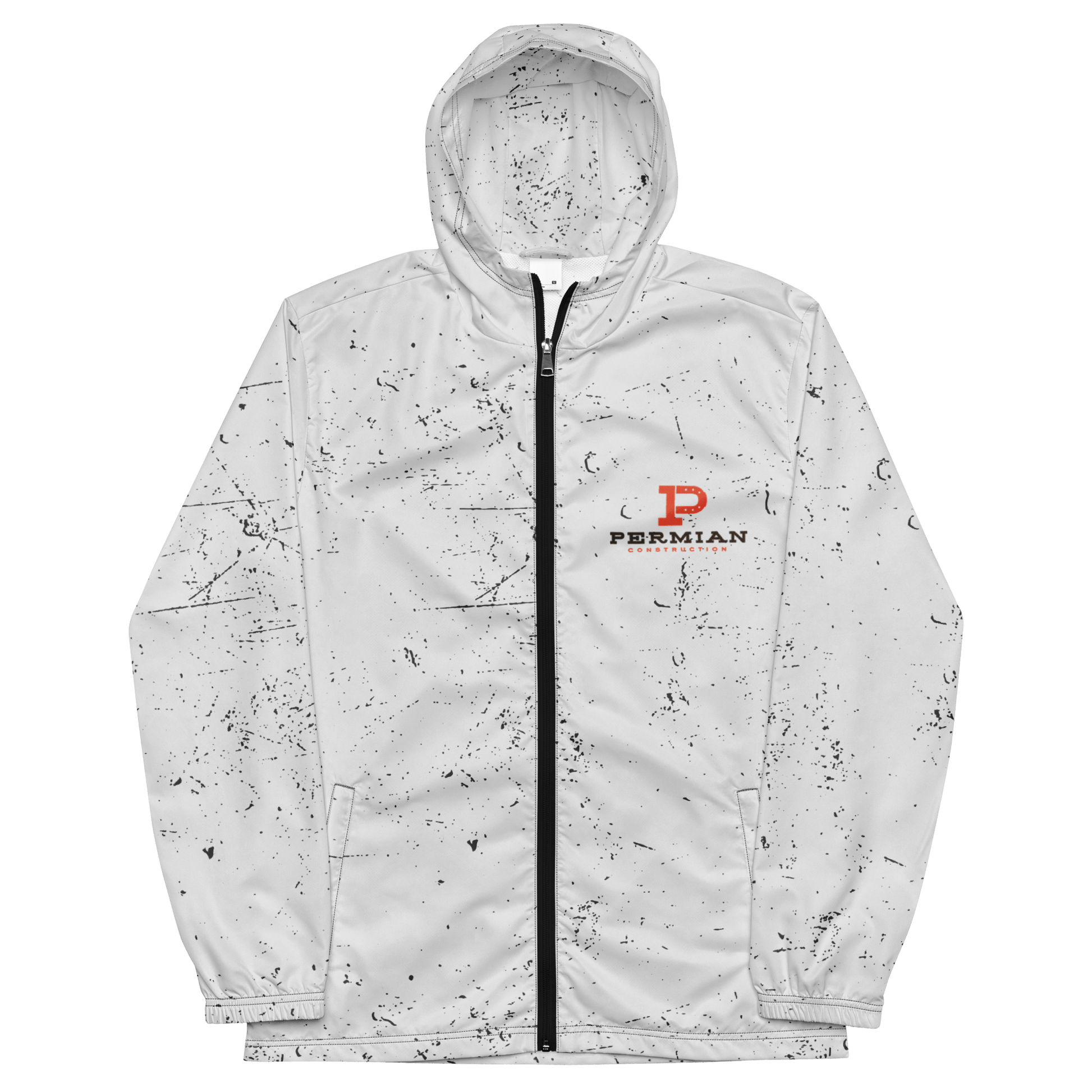 Permian Construction W1 - Paint Splatter - Men’s windbreaker - Mulli USA Custom