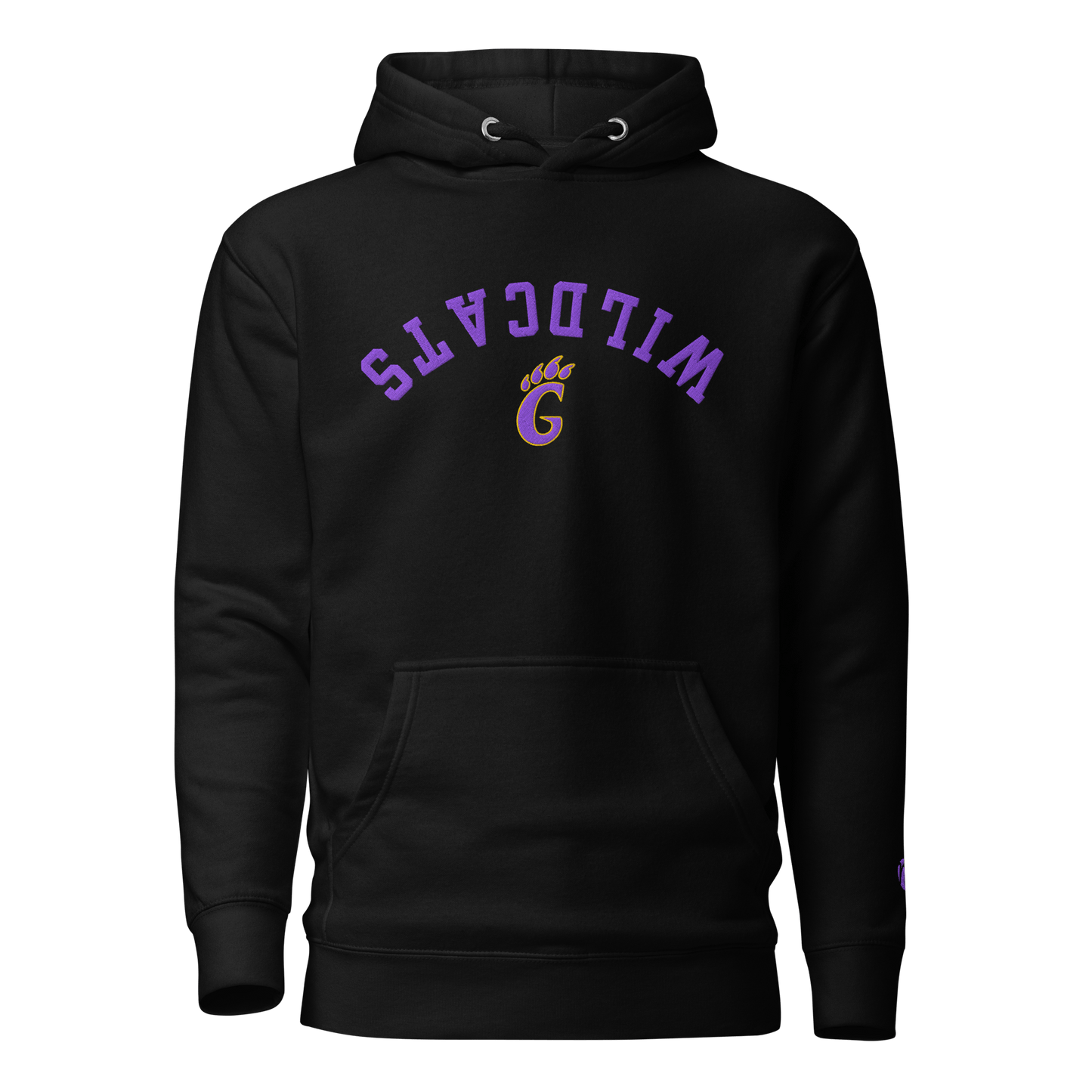 WILDCATS (Flipped) Embroidery Hoodie - Mulli USA Custom